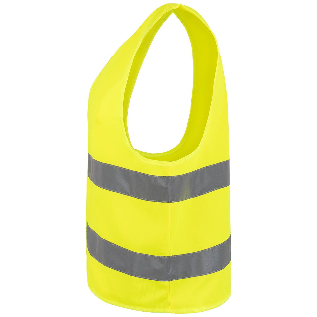 Żółta kamizelka odblaskowa do nadruku